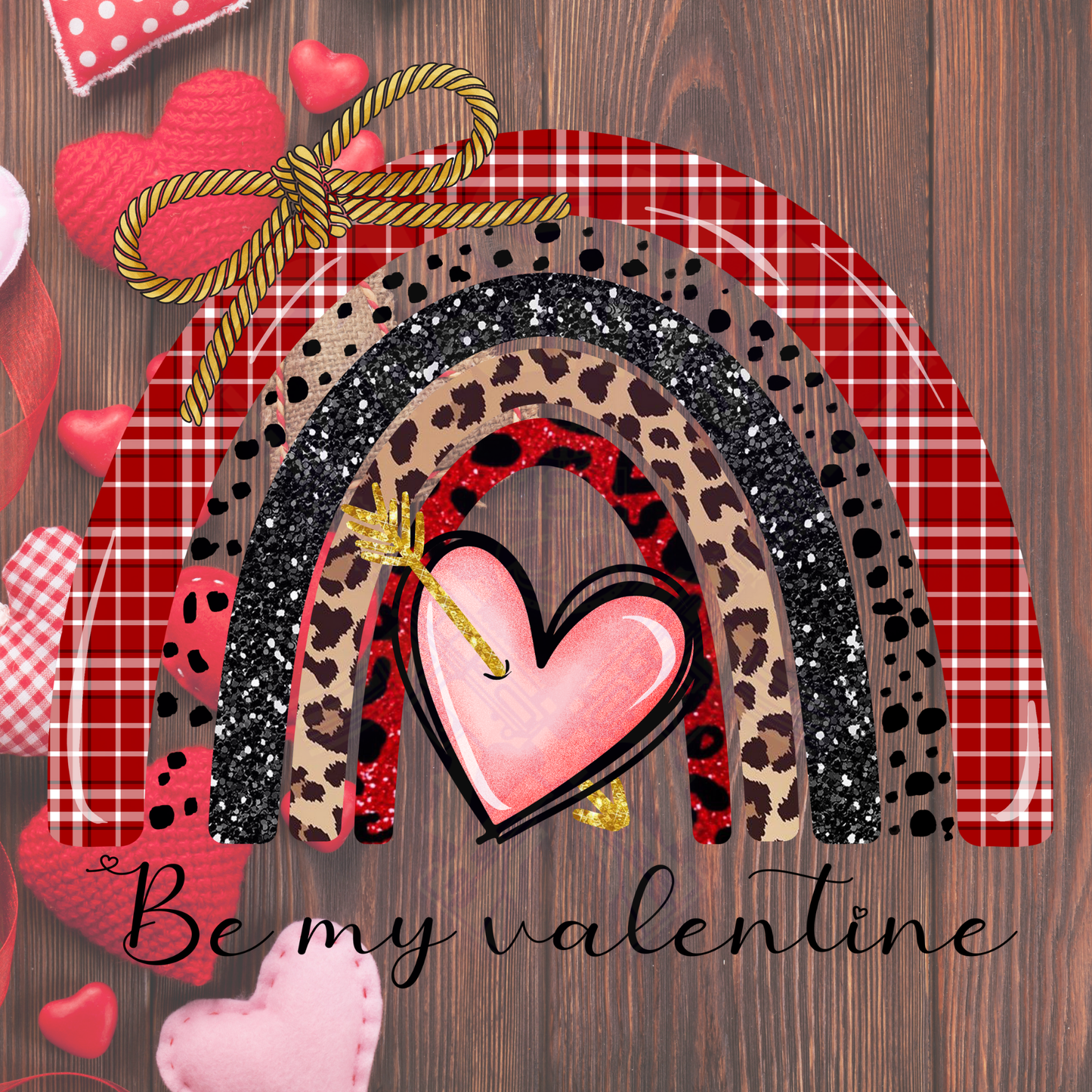 Be My Valentine Rainbow