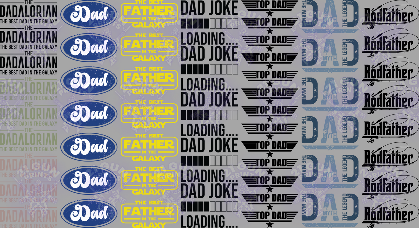 Dad Hat Gang Sheet
