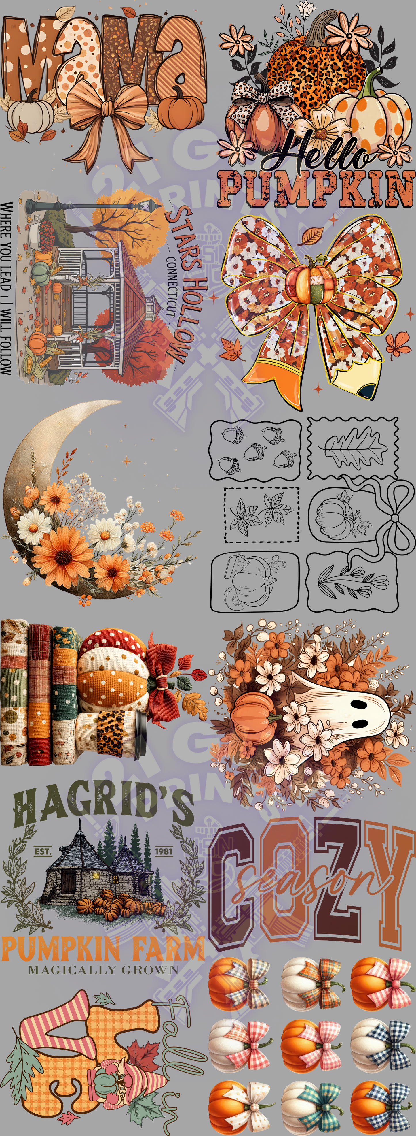 Fall Gang Sheet 2