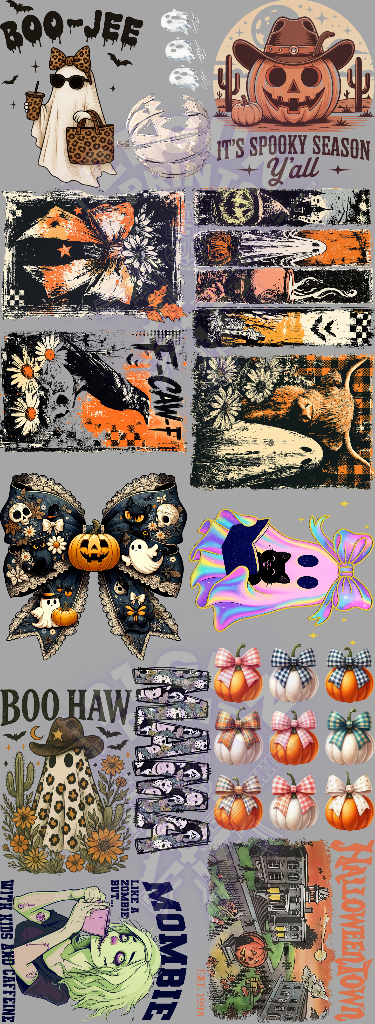 Halloween Gang Sheet 2