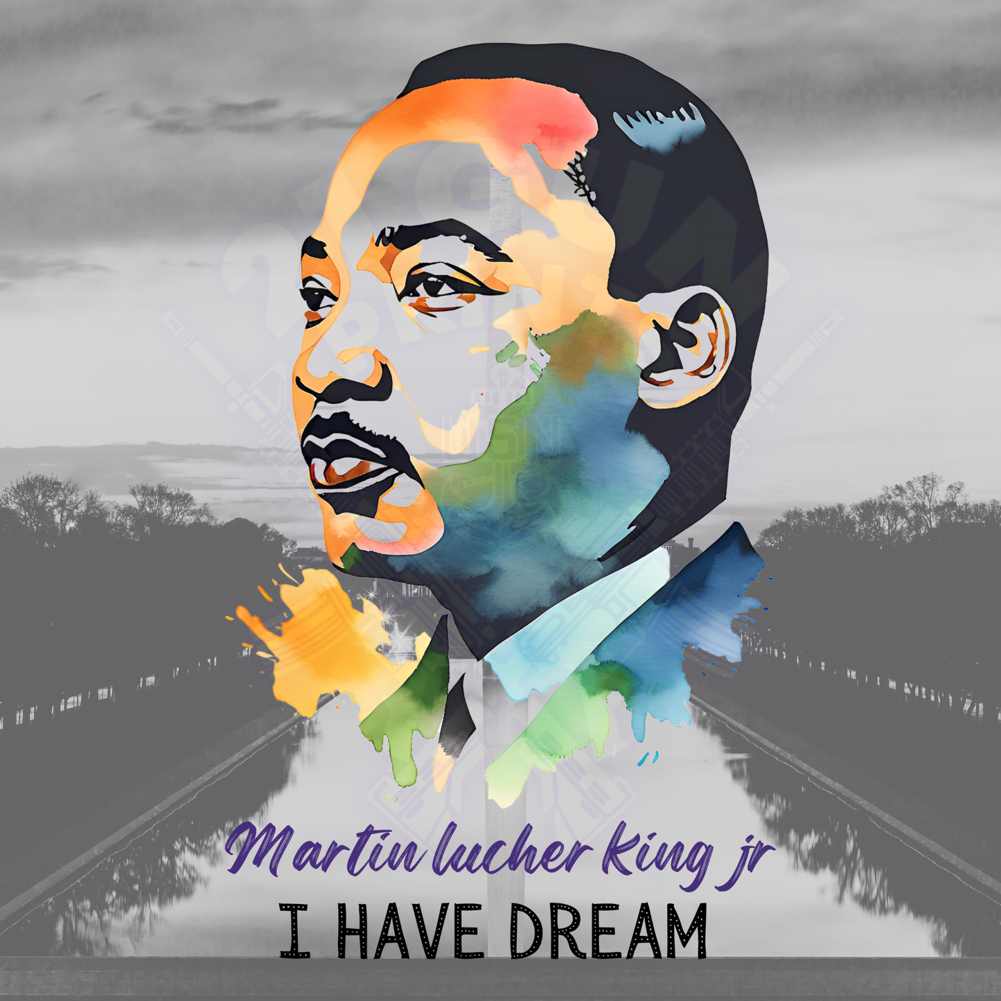 I have a Dream Watercolor