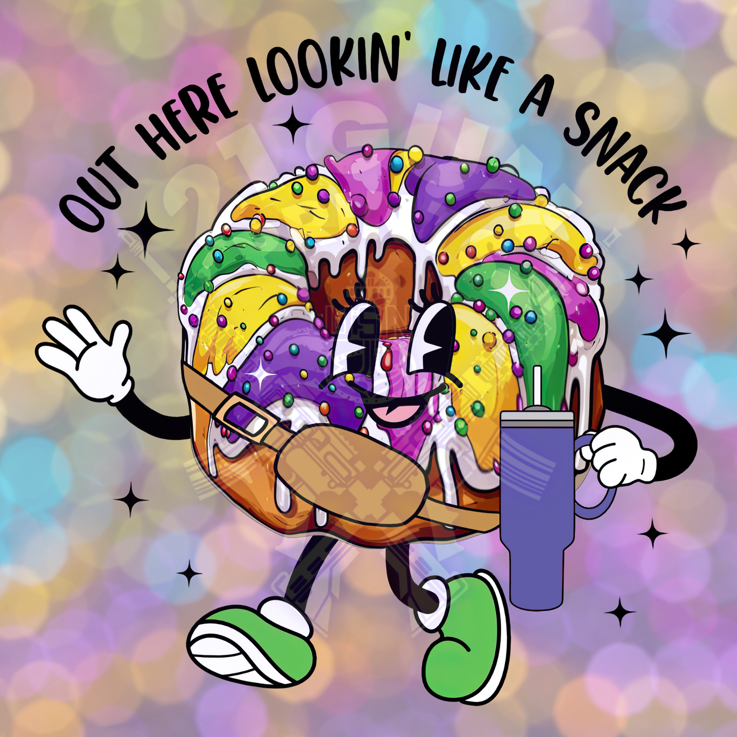 Lookin Like A Snack- Mardi Gras