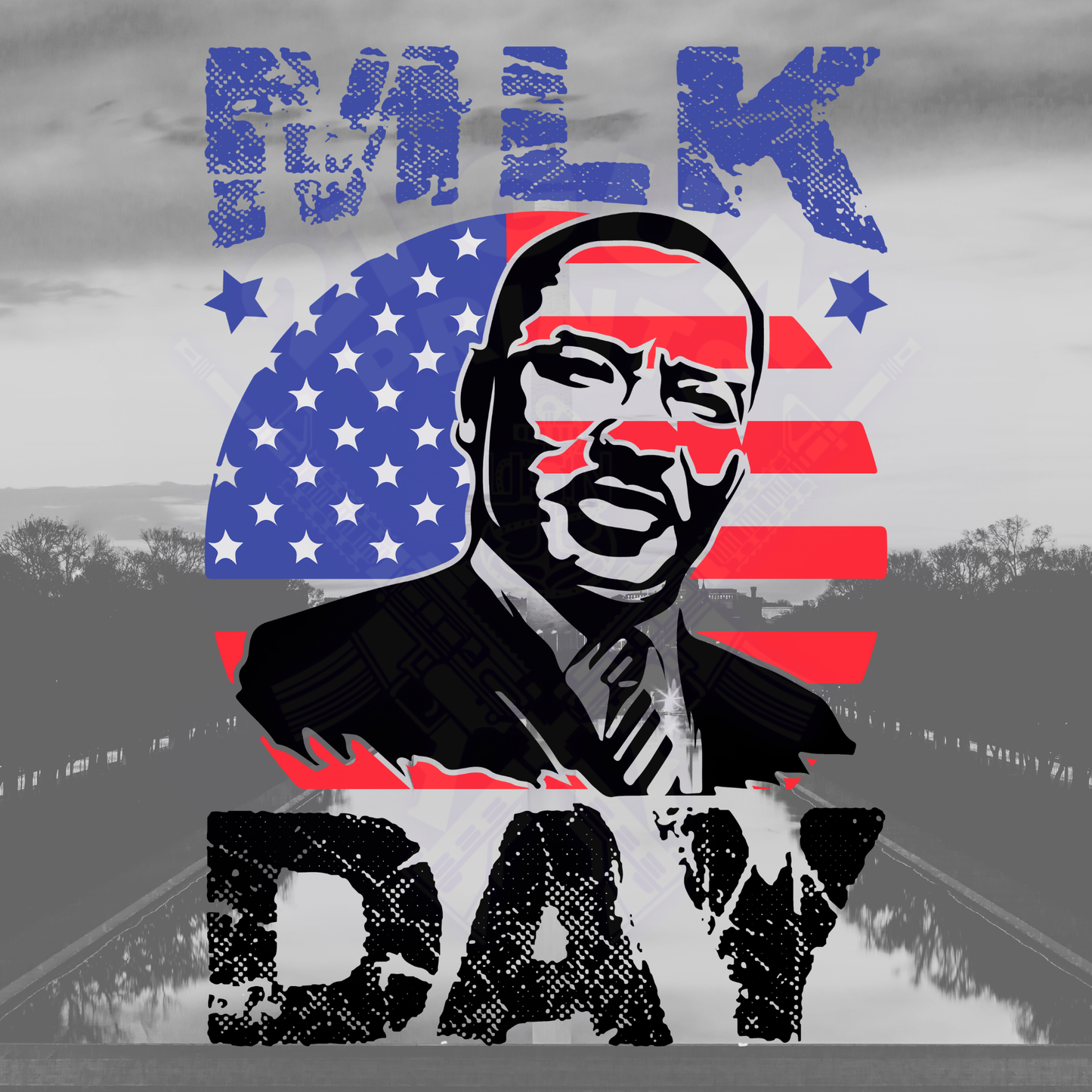 MLK Day- black