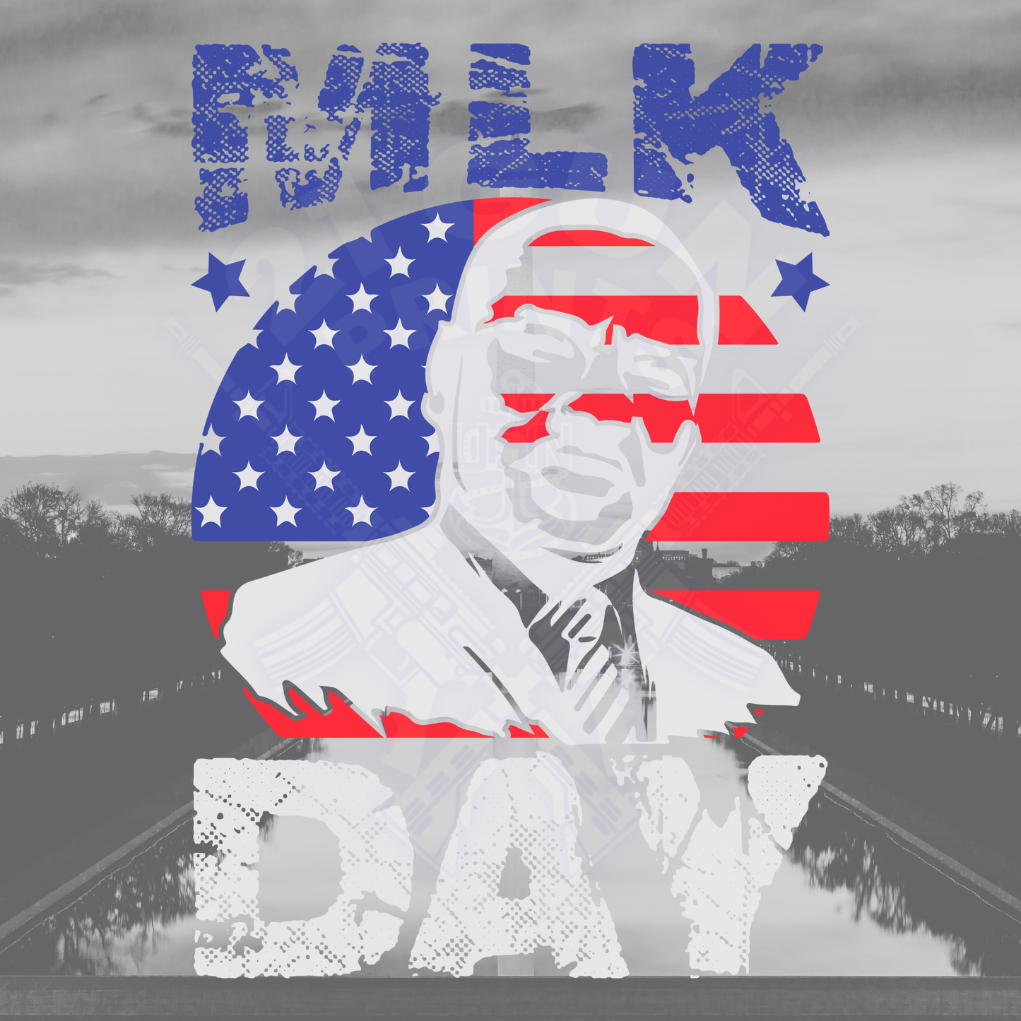 MLK Day- white