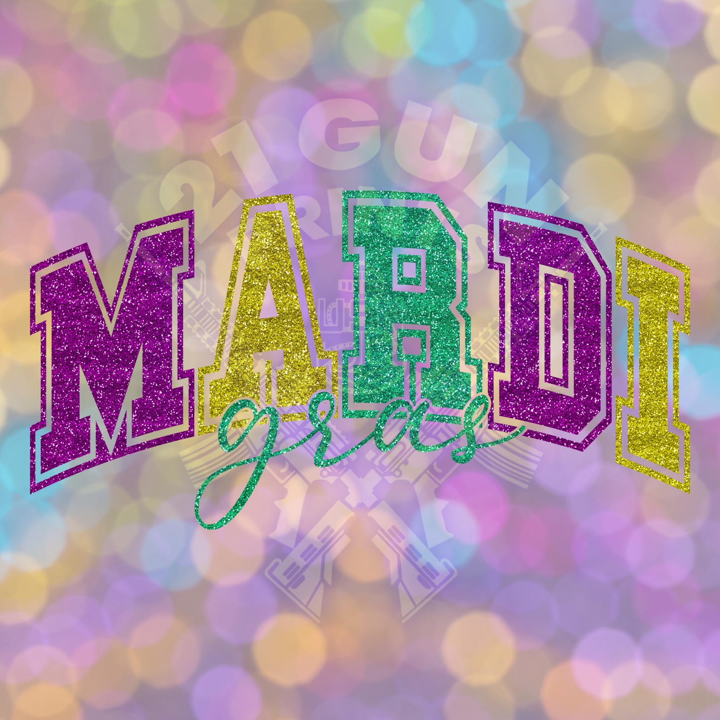 Mardi Gras- glitter