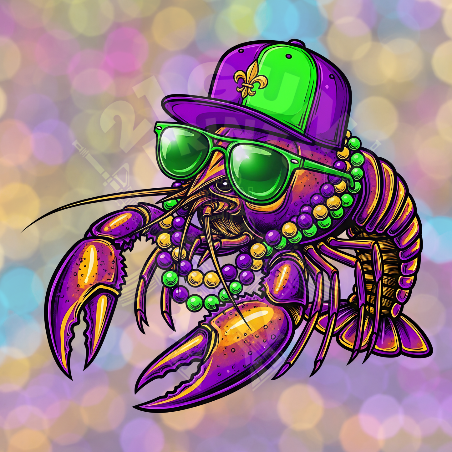 Mardi Gras Bro Crawfish