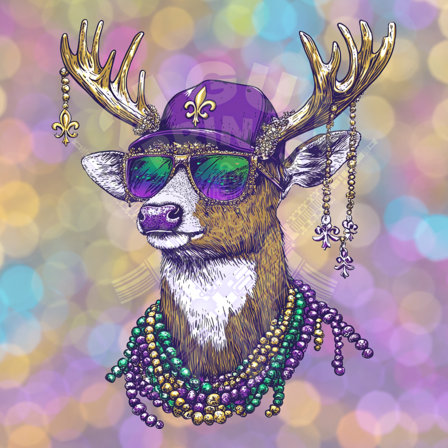 Mardi Gras Deer (2)