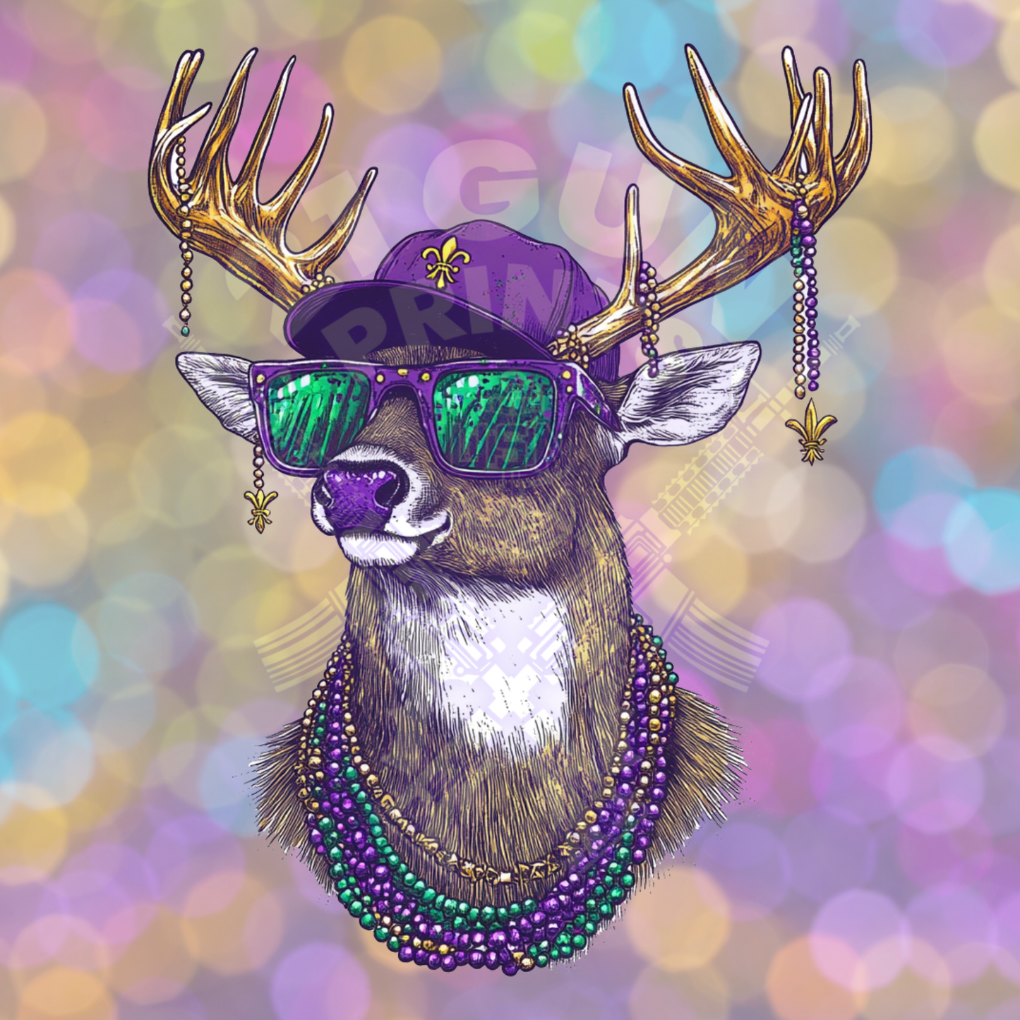Mardi Gras Deer (4)