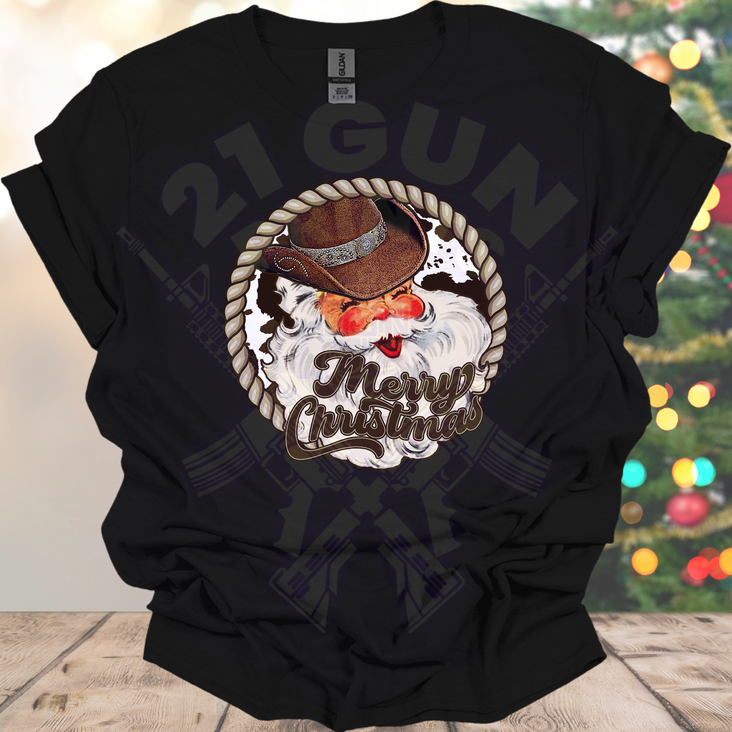 Merry Christmas Cowboy Shirt
