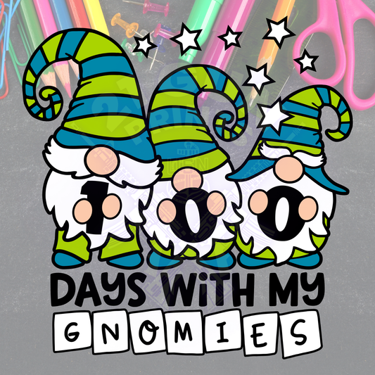 100 Days BlueGreen Gnomies