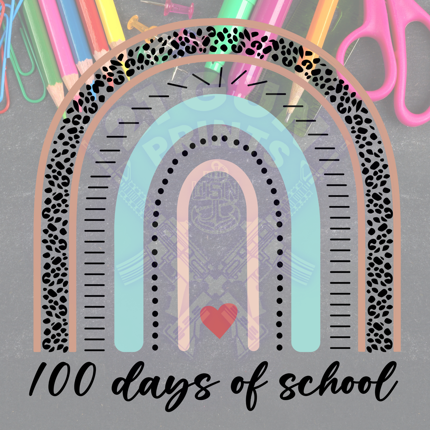 100 Days Leopard Rainbow