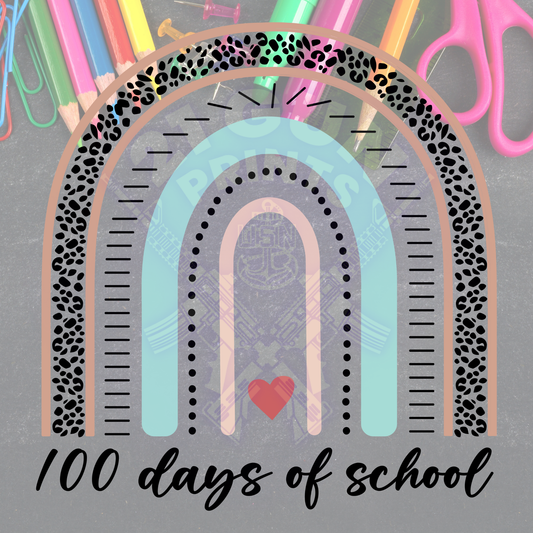 100 Days Leopard Rainbow