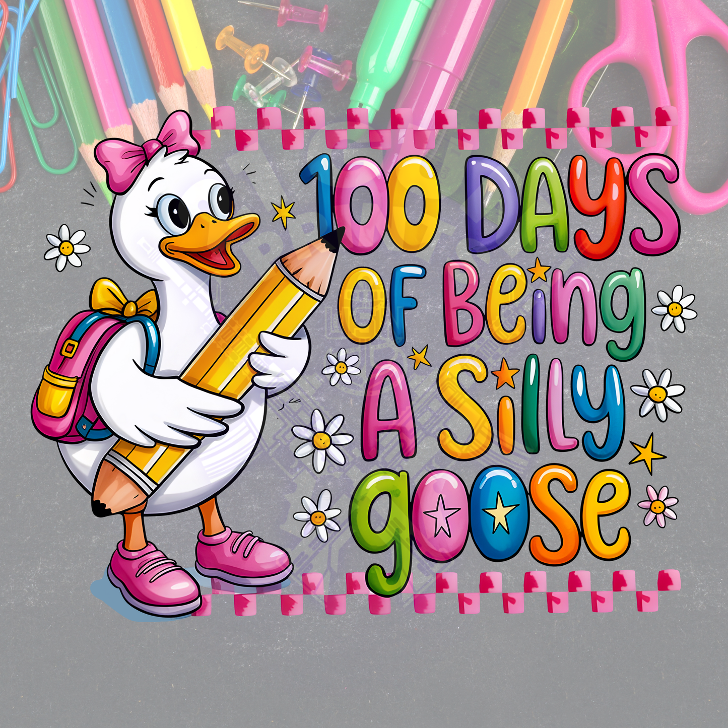 100 Days Silly Goose