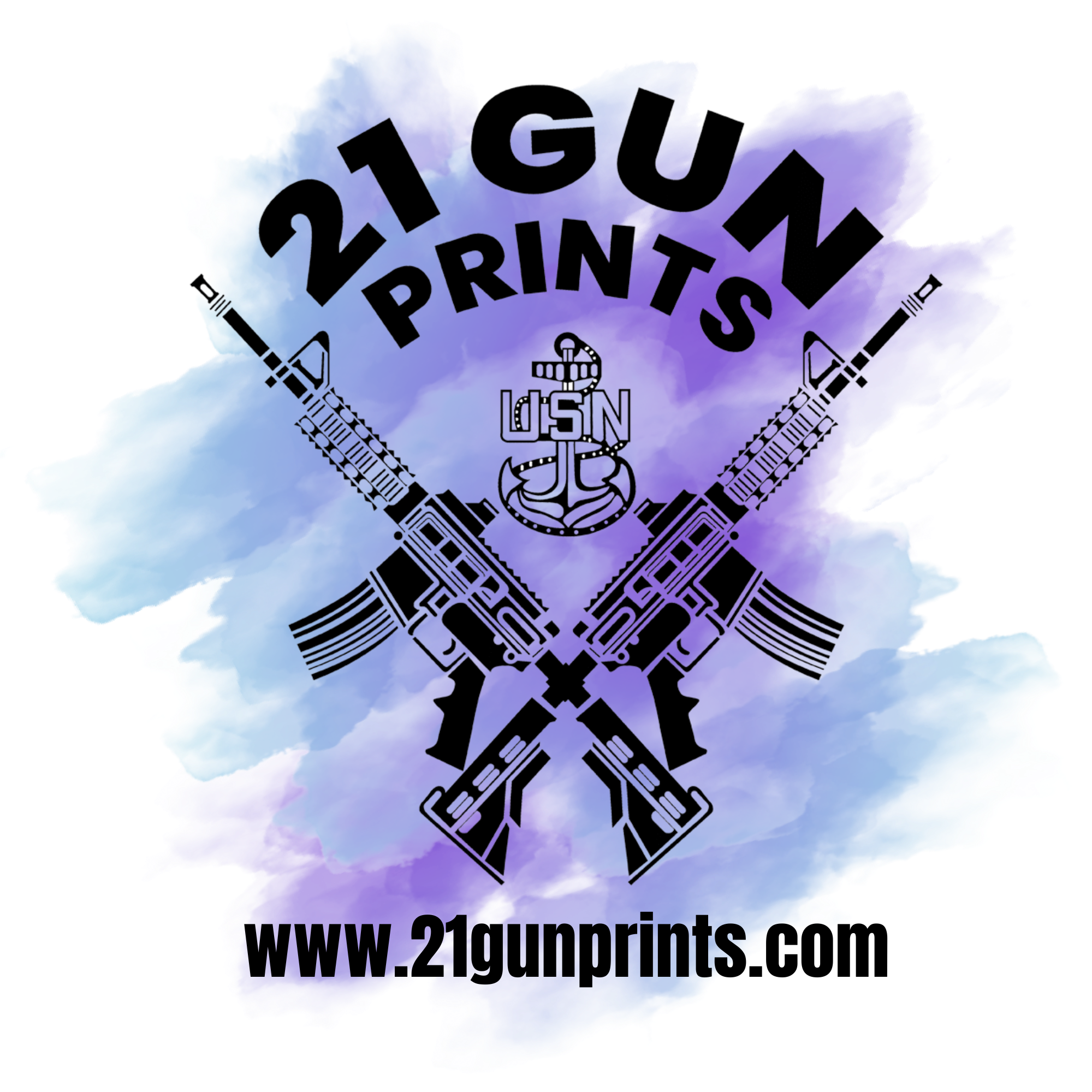 21 Gun Prints, LLC logo