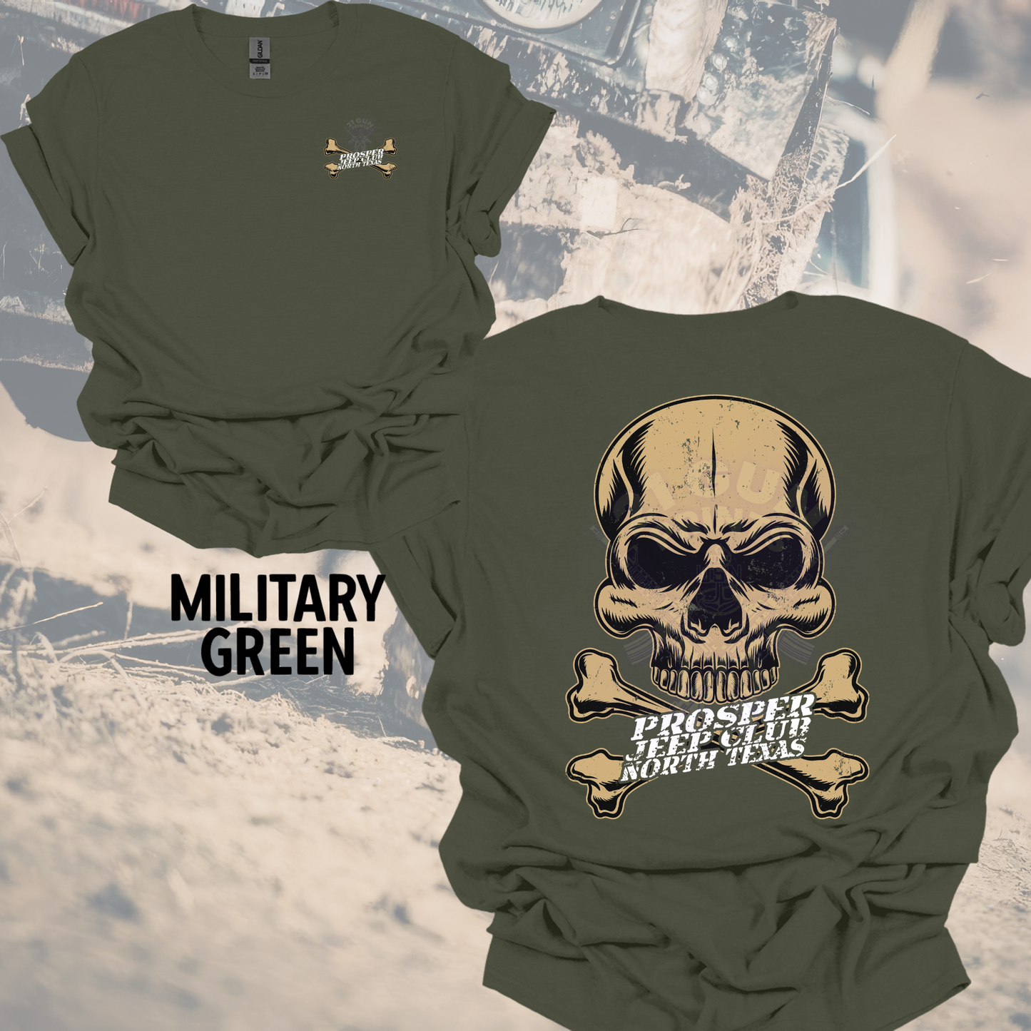 Prosper Jeep Club Skull