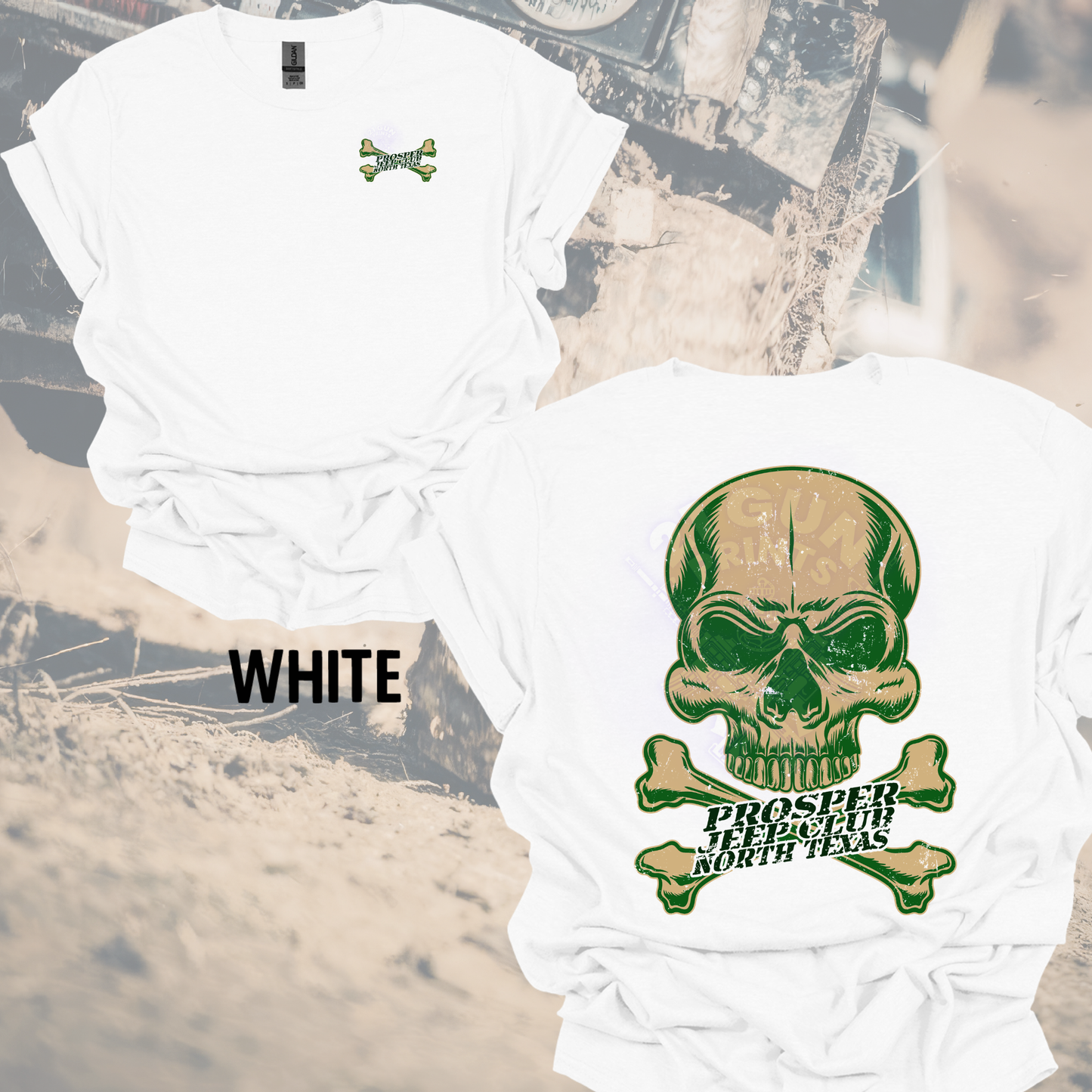 Prosper Jeep Club Skull