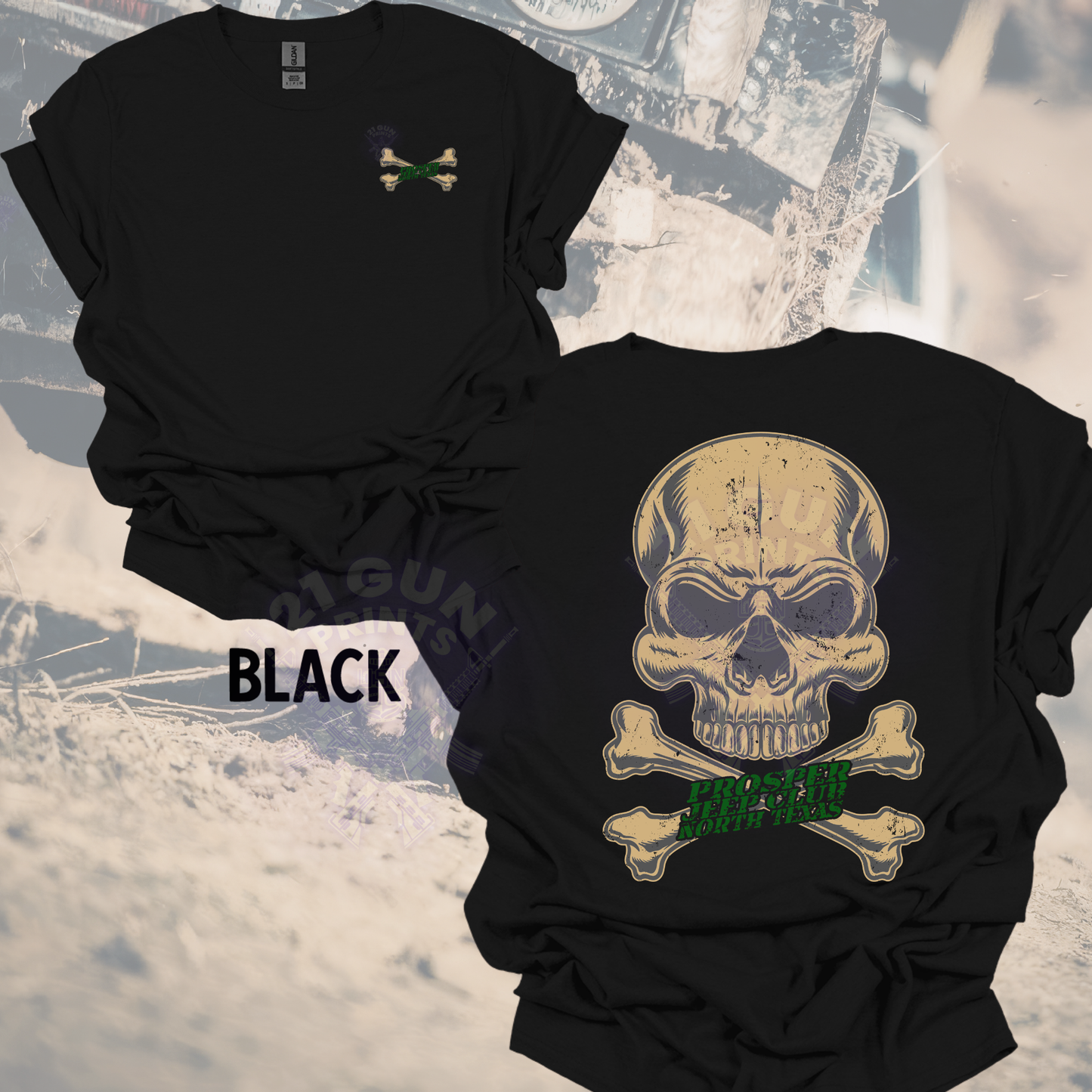 Prosper Jeep Club Skull