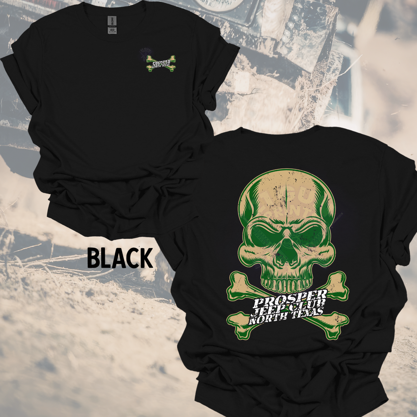 Prosper Jeep Club Skull
