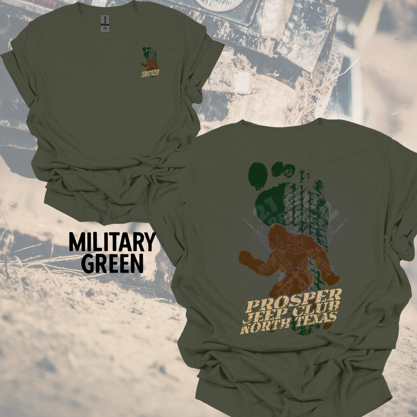 Prosper Jeep Club Bigfoot