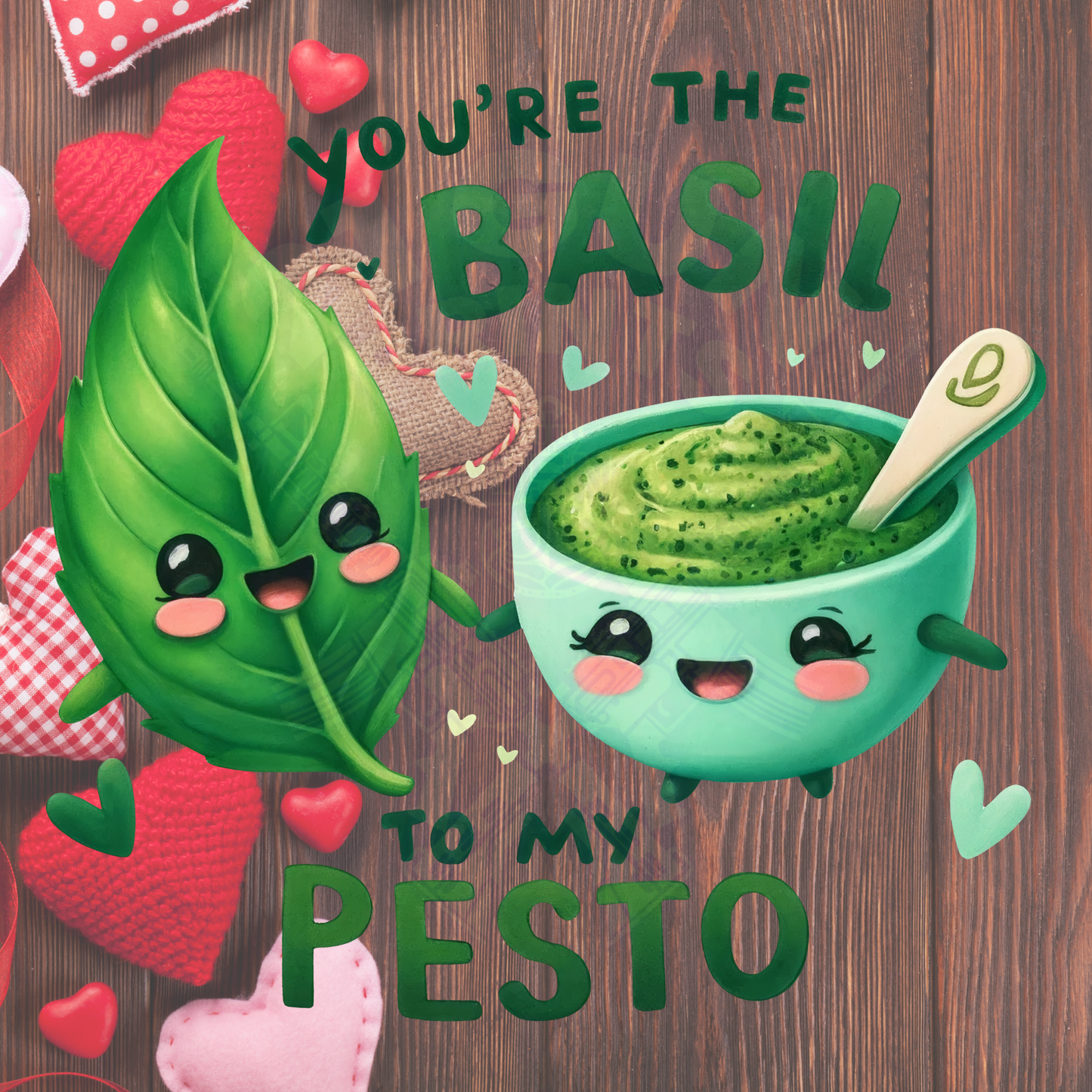 Basil to my Pesto