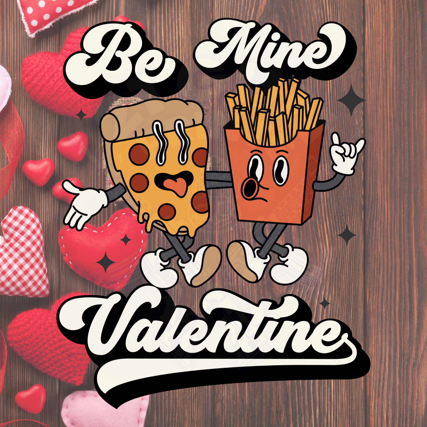 Be Mine Pizza and Fries