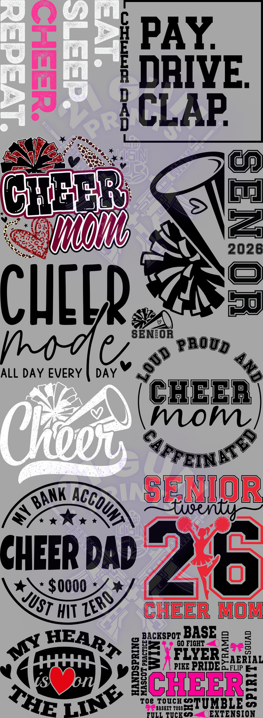 Cheerleading Gang Sheet