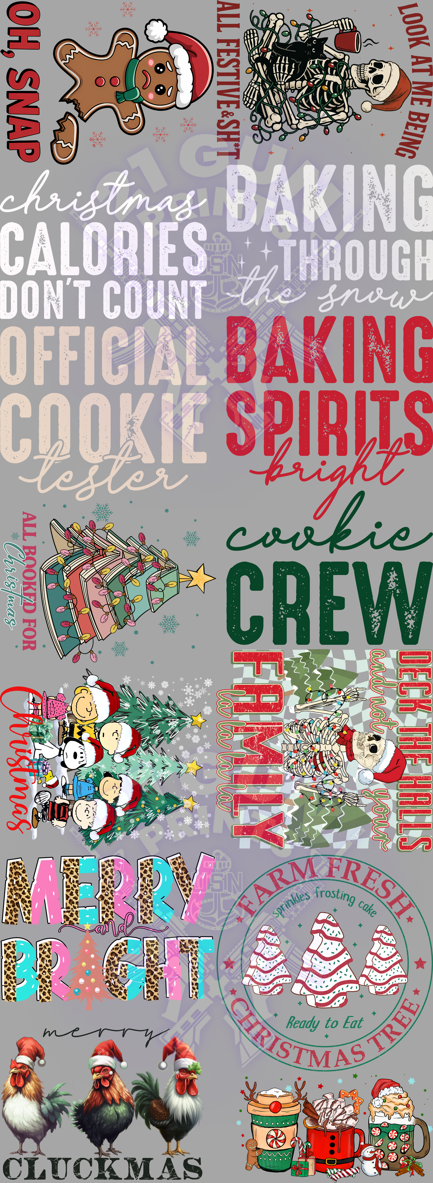 Christmas Gang Sheet 3