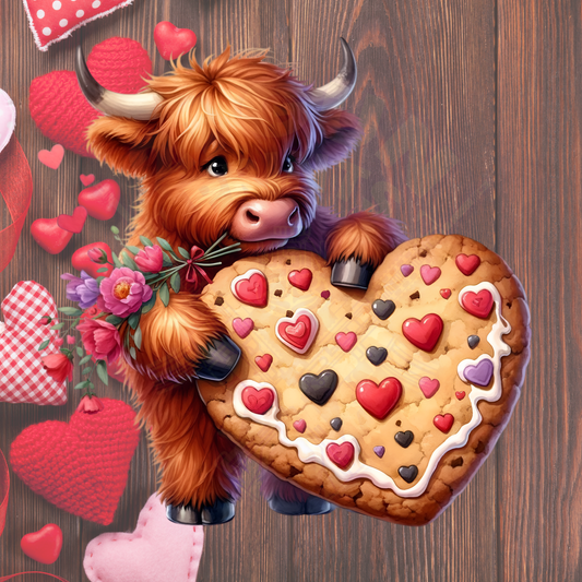 Cow Heart Cookie