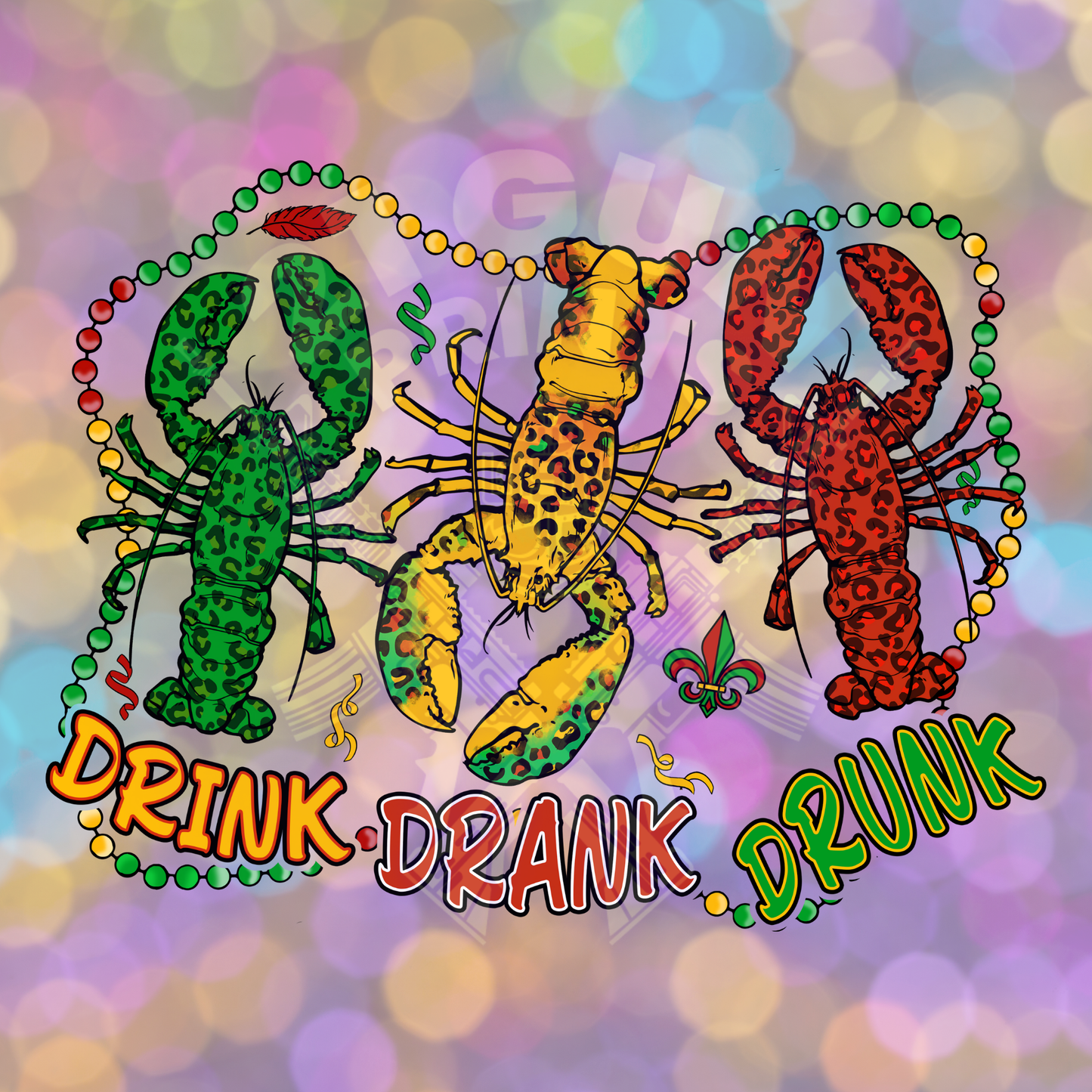 Drink Drank Drunk Crawfish