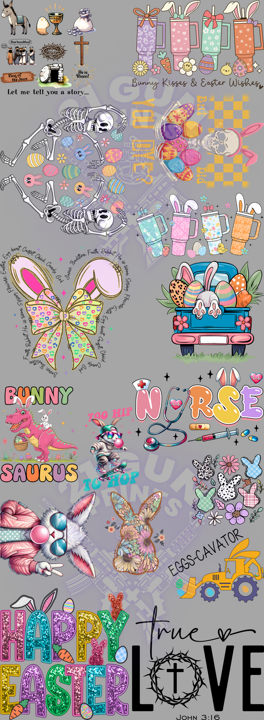 Easter (4) Gang Sheet