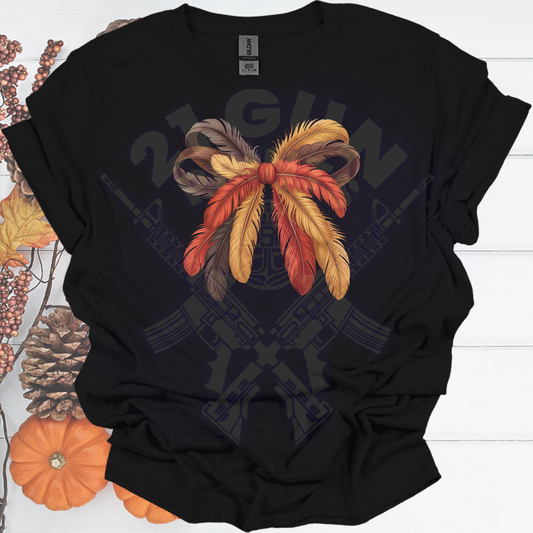 Feather Bow Shirt