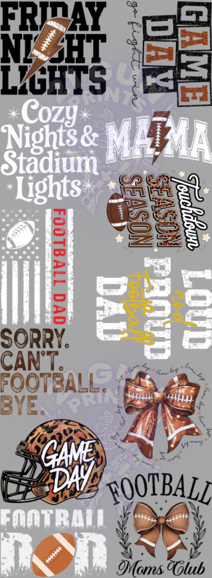 Football (1) Gang Sheet