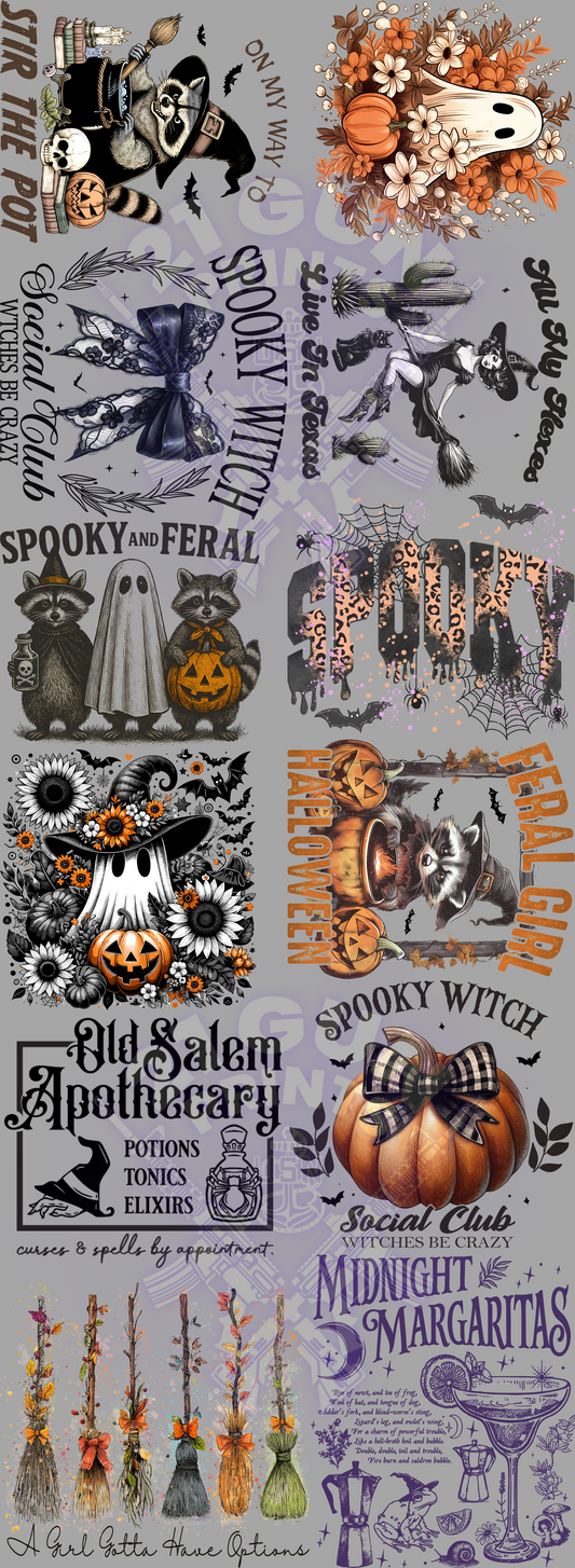 Halloween Gang Sheet 1