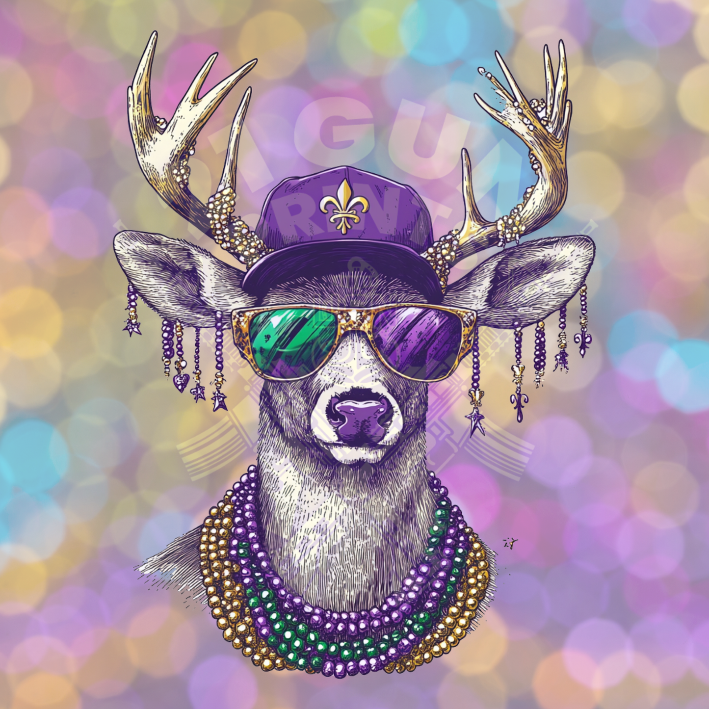 Mardi Gras Deer