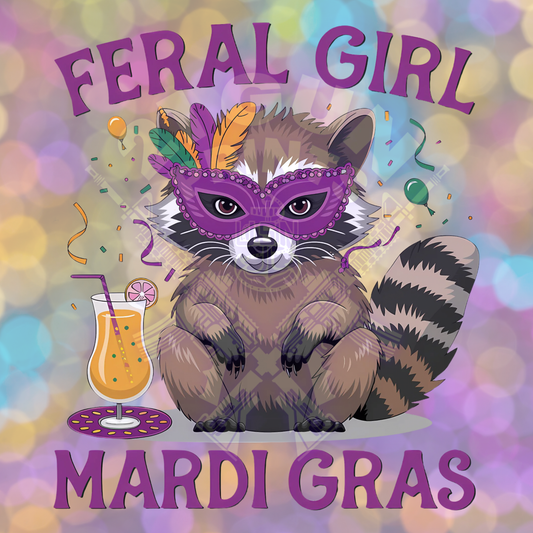 Mardi Gras Raccoon