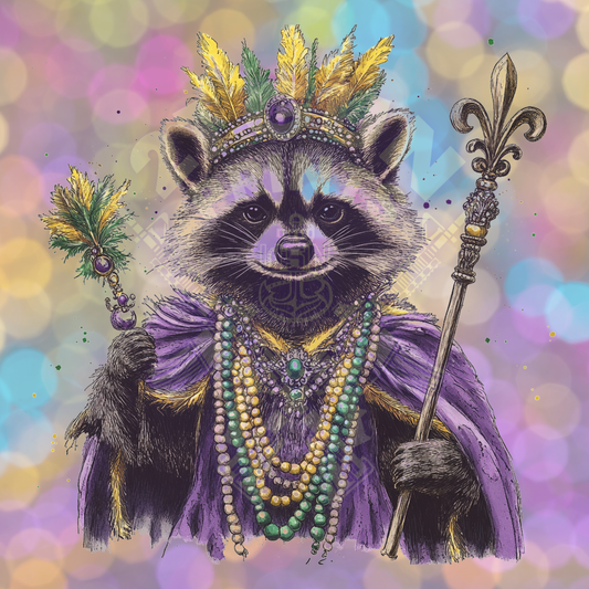 Mardi Gras Raccoon King (3)