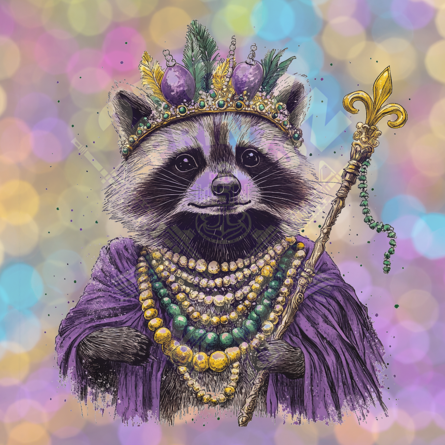 Mardi Gras Raccoon King (4)
