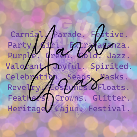 Mardi Gras Words