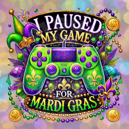 Paused for Mardi Gras