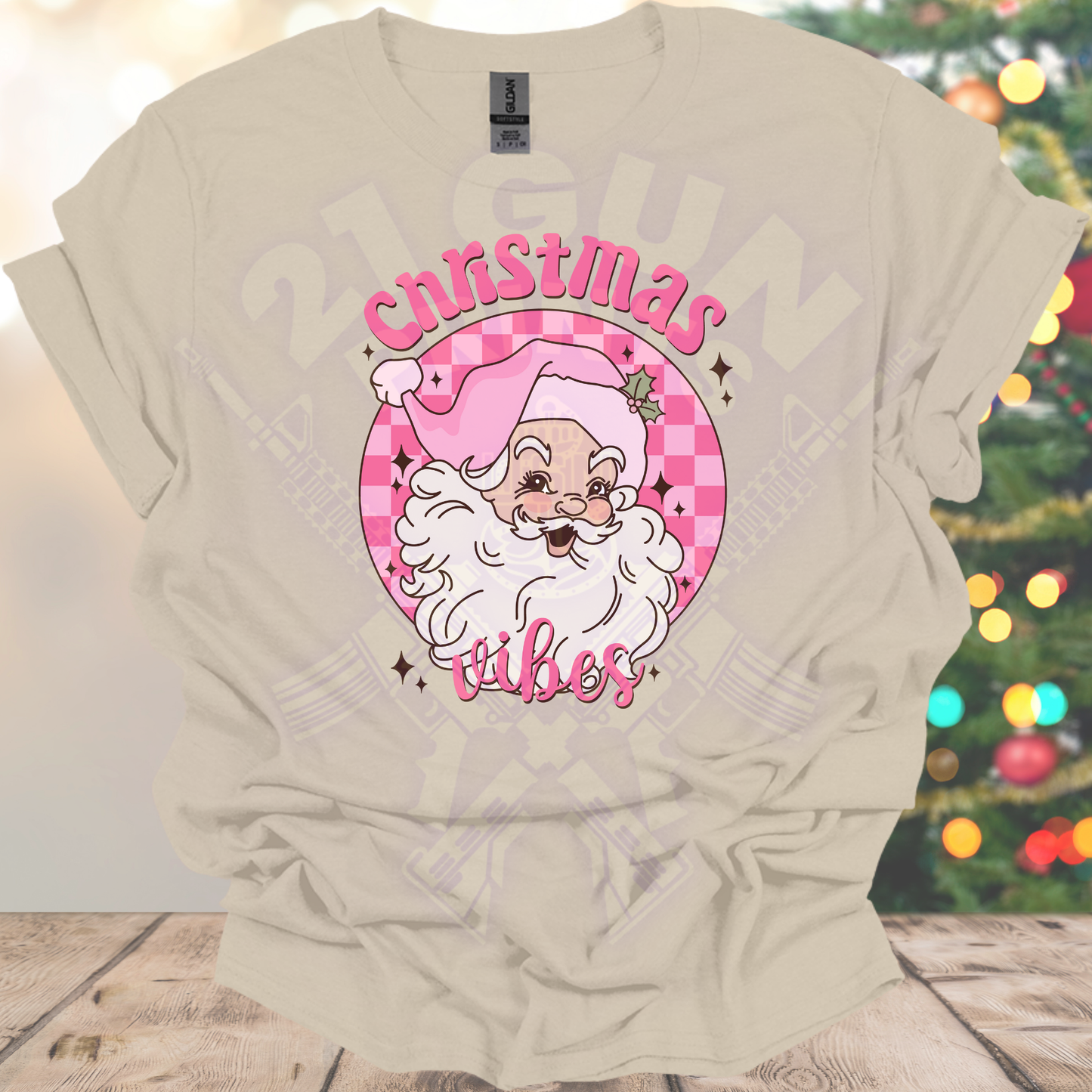 Pink Christmas Vibes Shirt