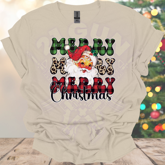 Retro Merry Christmas Shirt