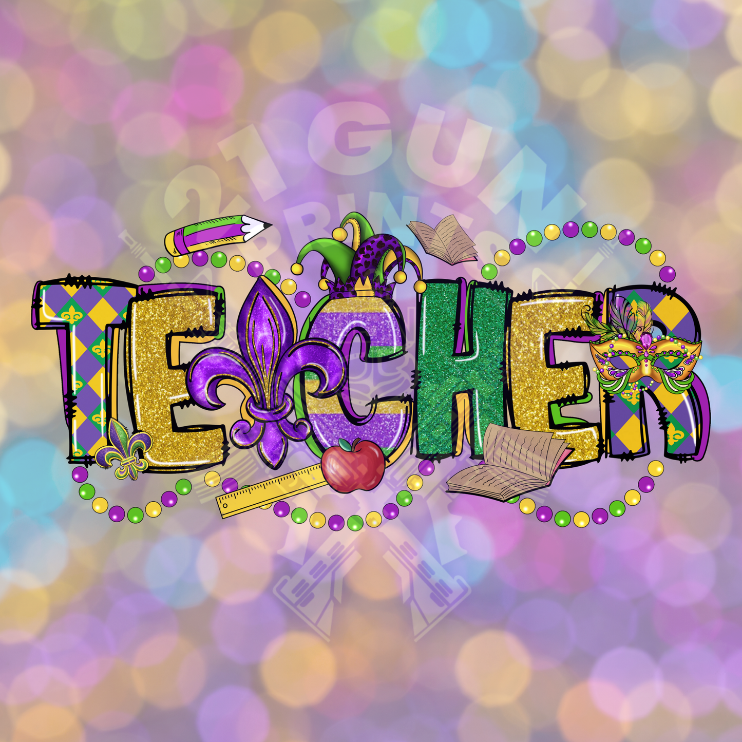 Teacher Mardi Gras