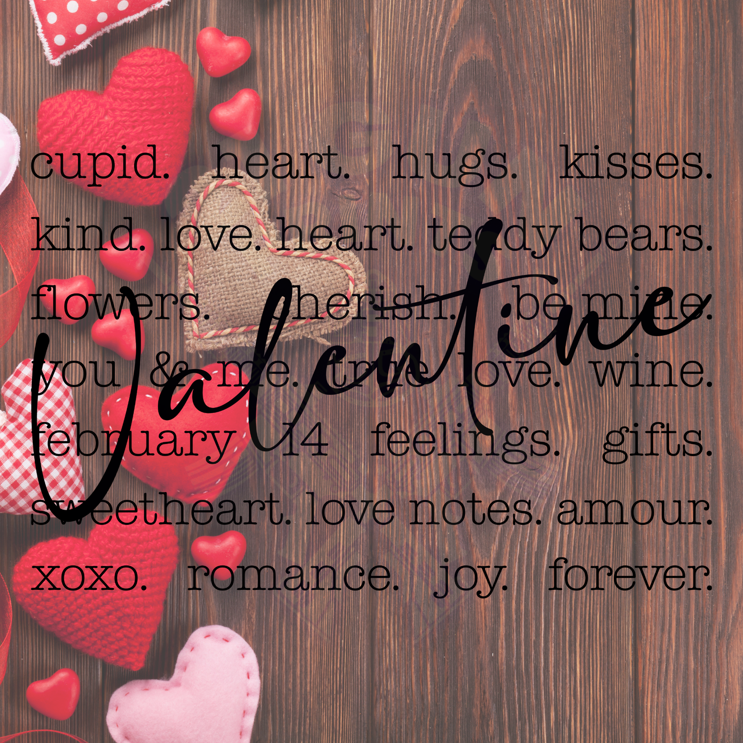 Valentine Words