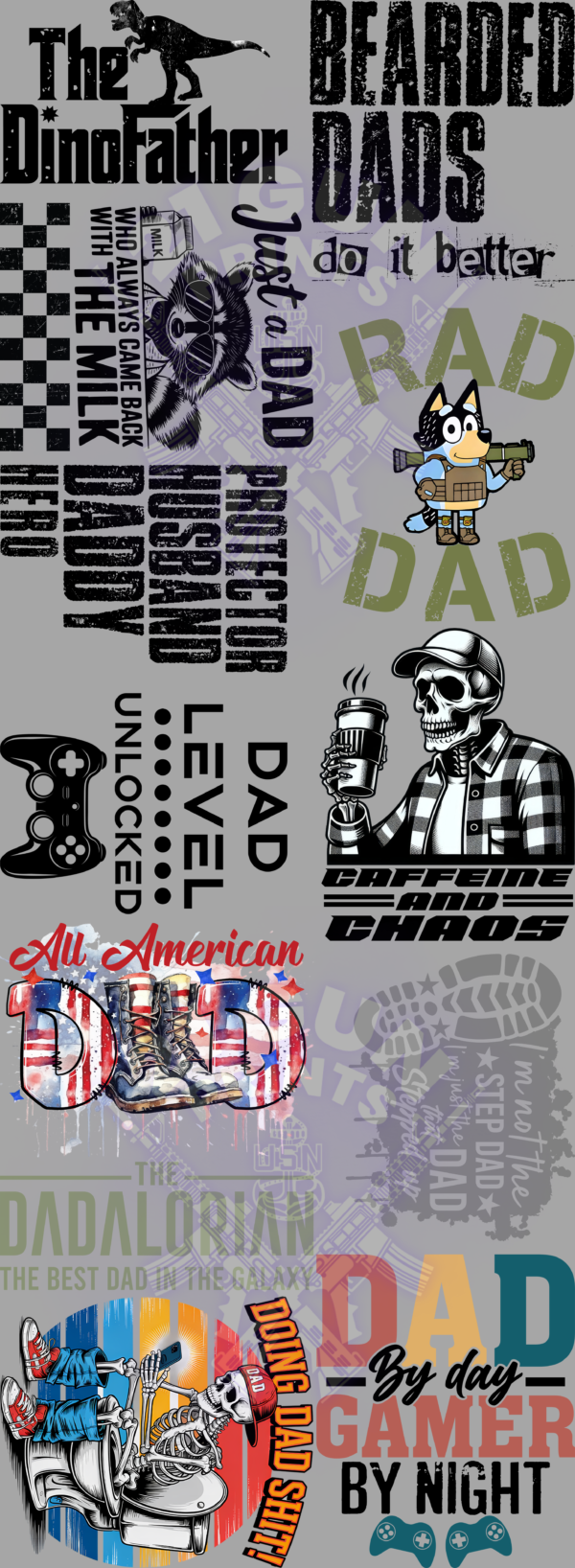 Father's Day (2) Gang Sheet